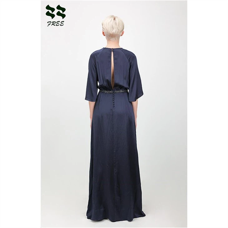dress with back slit